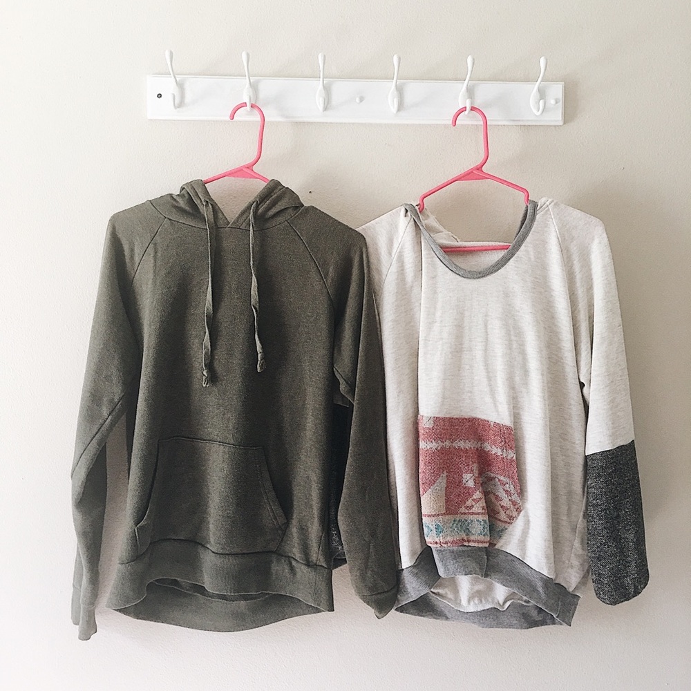 Woman’s sweater hoodies size medium